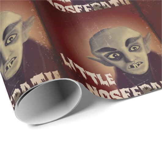 LITTLE NOSFERATU GESCHENKPAPIER (Rolleneckpunkt)