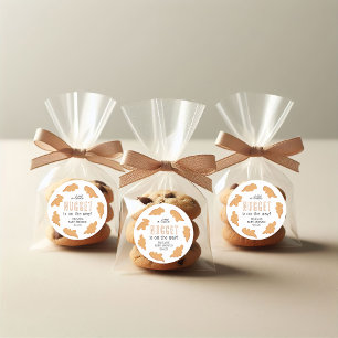 Little Nugget Baby Dusche Pflegeaufkleber Runder Aufkleber