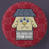 Little Nurikabe Yokai Button