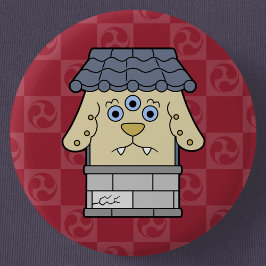 Little Nurikabe Yokai Button