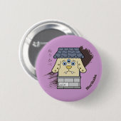 Little Nurikabe Yokai Button (Vorne & Hinten)