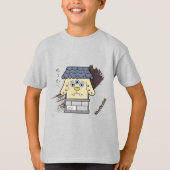 Little Nurikabe Yokai T-Shirt (Vorderseite)