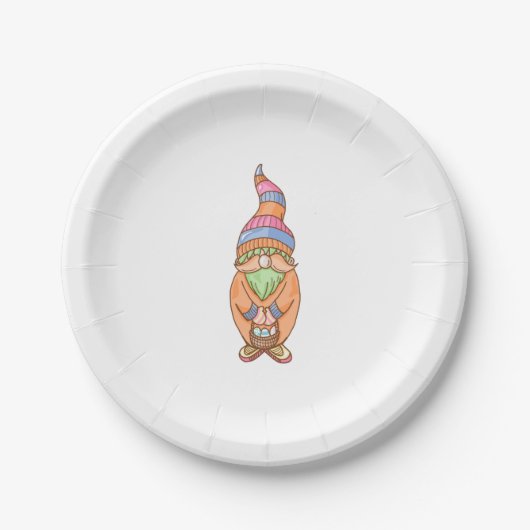 Little Oaster Gnome Pappteller (Vorderseite)