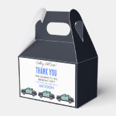 Little Officer Police Birthday | Personalized  Geschenkschachtel (Vorderseite)