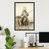 Little, Oglala Indian Pine Ridge SD 1890 Poster (Heimbüro)