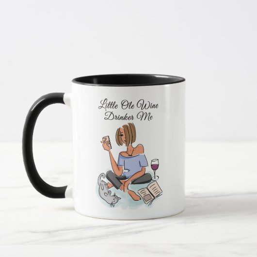 Little Ole Wein Drinker Me Tasse (Links)