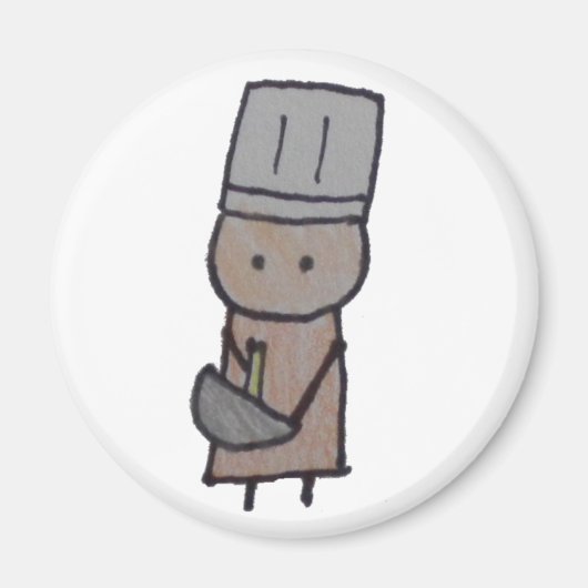 Little One Baker-Magnet Magnet (Vorne)