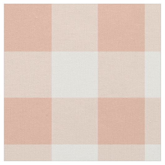 Little One Buffalo Check - dusty apricot Stoff (Nahaufnahme)