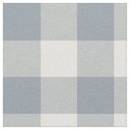 Little One Buffalo Check - dusty steel gray Stoff