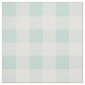 Little One Büffelkariert - sanftes Teal Stoff (Muster)