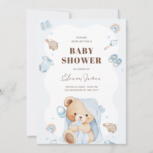 Little One Celebration Time Einladung (Vorderseite)