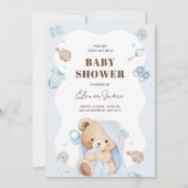 Little One Celebration Time Einladung (Rückseite)