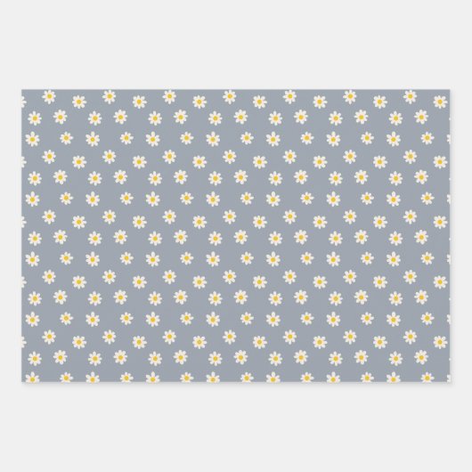 Little One Collection - dusty steel gray Geschenkpapier Set (Vorderseite)