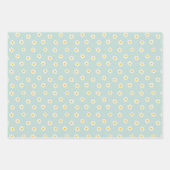 Little One Collection - sanftes Teal Geschenkpapier Set (Vorderseite)