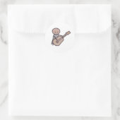 Little One Gitarre Aufkleber (Tasche)