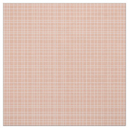 Little One Hand Drawn Grid - dusty apricot Stoff