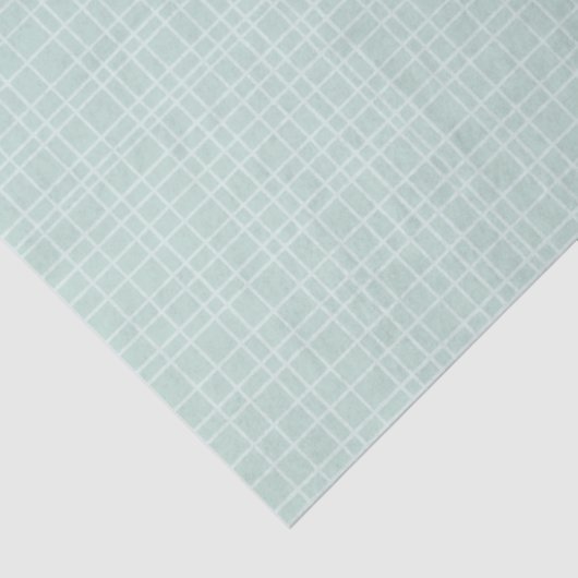 Little One Hand Drawn Grid - soft teal Seidenpapier (Detail)