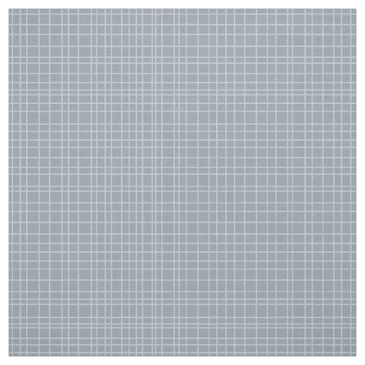 Little One Hand Drawn Grid - staubgrau Stoff (Muster)