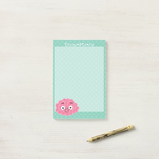 Little Ones ・ Thinga-Ma-Jig ・ Post-it Klebezettel (Auf Schreibtisch)