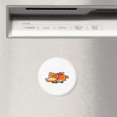 Little Orange Flugzeug Magnet (In Situ (Geschirrspüler))