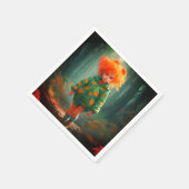 Little Orange Haaressel Serviette (Ecke)