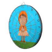Little Orange Riding Hood Metal Cage Dartboard Dartscheibe (Vorderseite rechts)