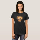 Little Orange Tabby Cat Kitten T-Shirt (Vorne ganz)