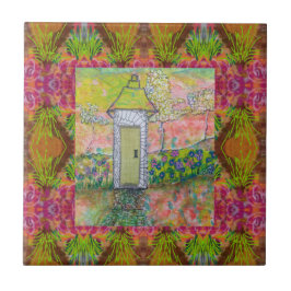 Little Oriental House Fliese