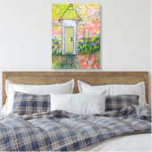 Little Oriental House Leinwanddruck (Insitu (Schlafzimmer))