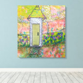 Little Oriental House Leinwanddruck (Insitu (Holzboden))