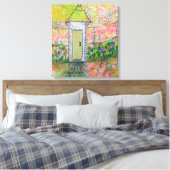 Little Oriental House Leinwanddruck (Insitu (Schlafzimmer))