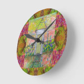 Little Oriental House Runde Wanduhr (Winkel)