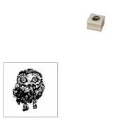 Little Owl Gummistempel (Stempel)