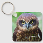 Little Owl Keyring Schlüsselanhänger (Vorderseite)