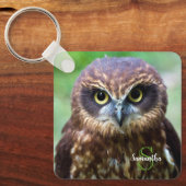 Little Owl Keyring Schlüsselanhänger (Vorderseite)