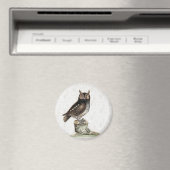 Little Owl Magnet (In Situ (Geschirrspüler))