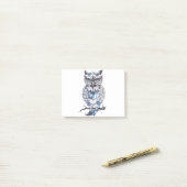 Little Owl Tattoo Flash Idee Cartoon Owl Post-it Klebezettel (Auf Schreibtisch)