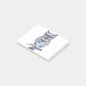 Little Owl Tattoo Flash Idee Cartoon Owl Post-it Klebezettel (angewinkelt)