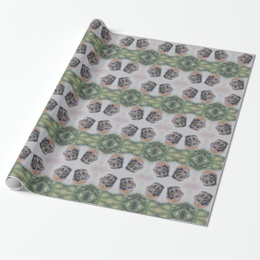 Little Owl Wrapping Paper Geschenkpapier (Ungerollt)