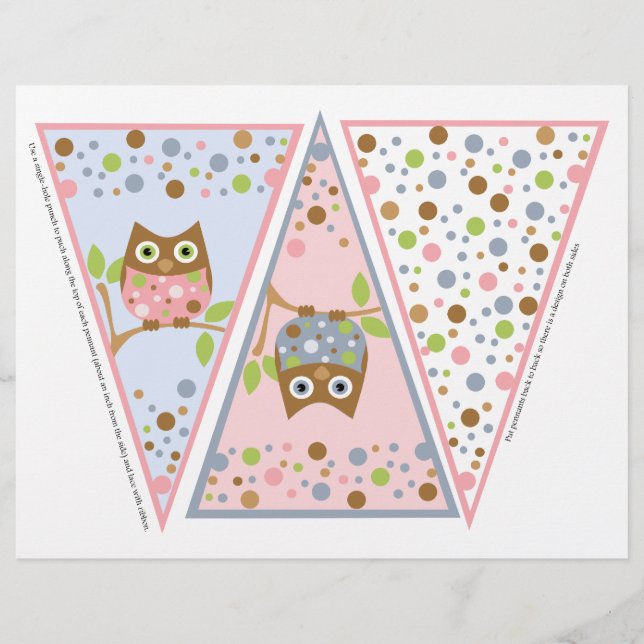 Little Owls Banner (Vorderseite)