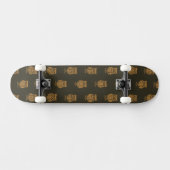 Little Owls Pattern Skateboard (Horizontal)
