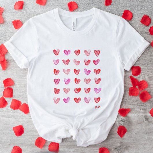 Little Painted Hearts T - Shirt