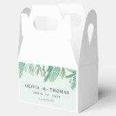 Little Palm Hochzeit in Urlaubsort Geschenkschachtel (Geöffnet)