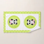 Little Panda Badhandtuch Set (Handtuch)