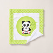 Little Panda Badhandtuch Set (Waschlappen)