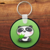 Little Panda Cub Schlüsselanhänger (Vorderseite)