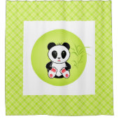 Little Panda Duschvorhang (Vorderseite)