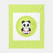 Little Panda Fleecedecke (Vorderseite)