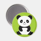Little Panda Magnet (Vorderseite/Rückseite)