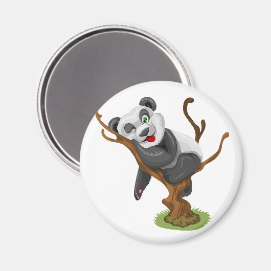 Little Panda Magnet (Vorderseite/Rückseite)